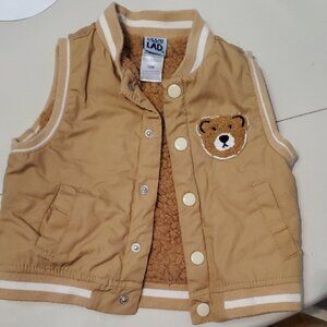 Little Lad Tan Kids Puffer Jacket